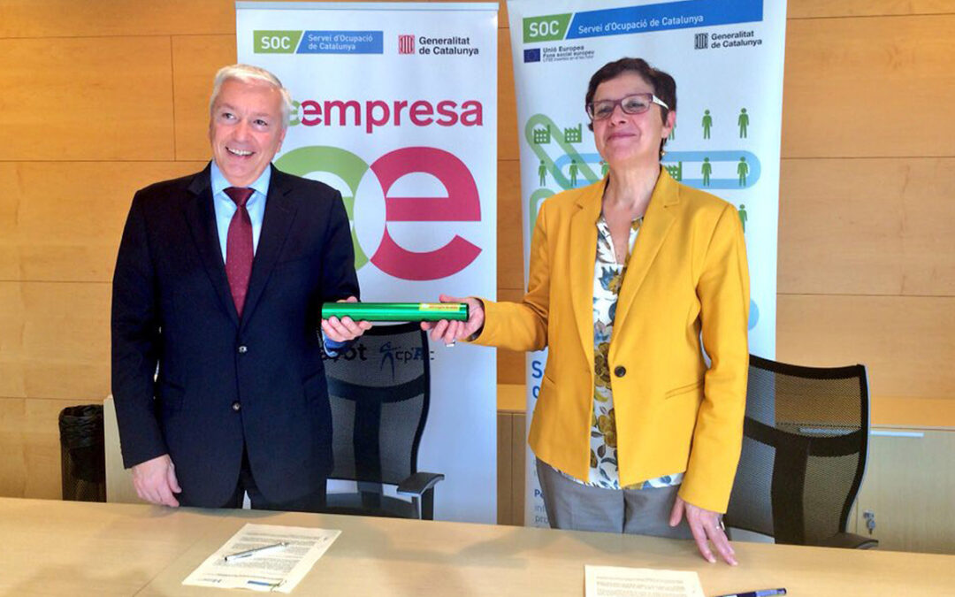 El SOC signa un conveni amb la Fundació Cecot Innovació per a l’impuls del projecte Reempresa